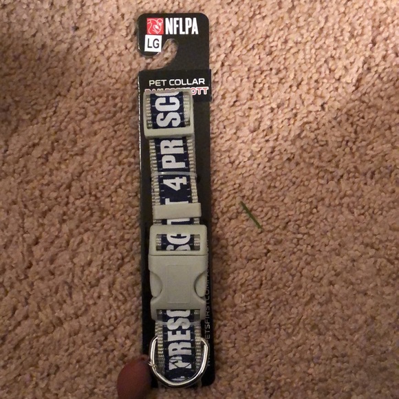 Dak Prescott #4 NFLPA Dallas Cowboys- Dog Collar - Picture 2 of 3